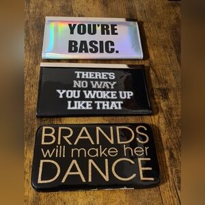 Trendy Statement Clutches Set! All 3 Included.